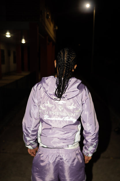 Purple- "Presidential Gallery" Windbreaker Set