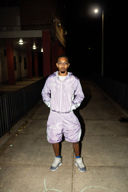 Purple- "Presidential Gallery" Windbreaker Set