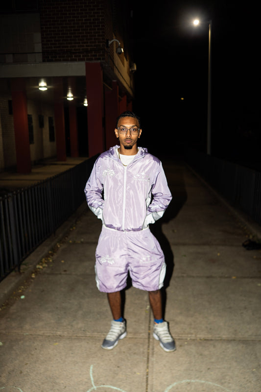 Purple- "Presidential Gallery" Windbreaker Set